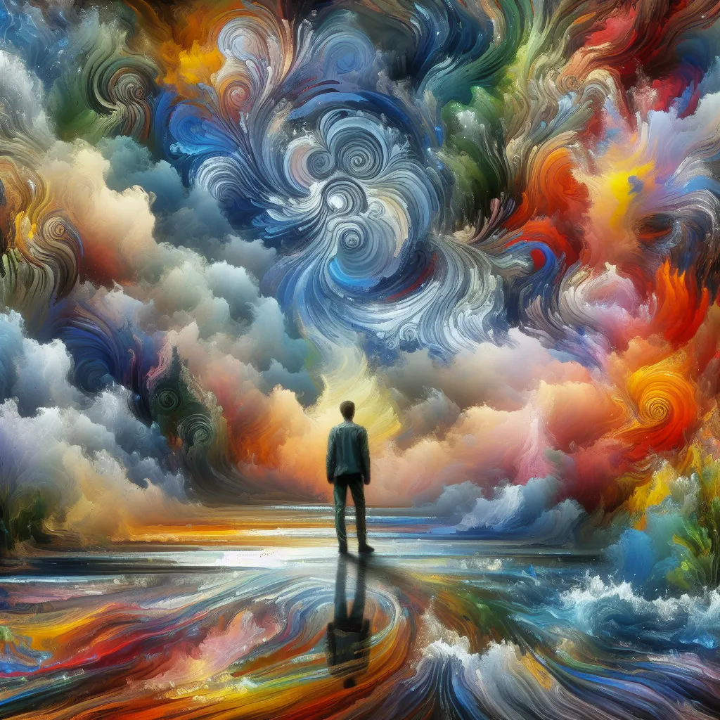 1. Identity  
2. Gender Dysphoria  
3. Mind-Swap  
4. Justice  
5. Psychological Turmoil in the style of Monet