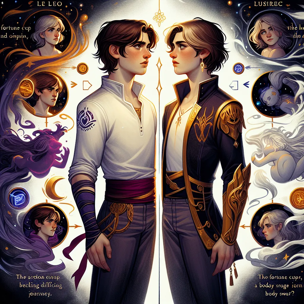 An intense biographical tale unfolds as Leo and Luna, siblings from the world of duelists, face a mysterious body swap after the Fortune Cup, forcing them to navigate new identities, gendered expectations, and a world that sees them as someone they are not. Amid secrecy and internal struggles, they find solace only in each other and the truth they must keep hidden.