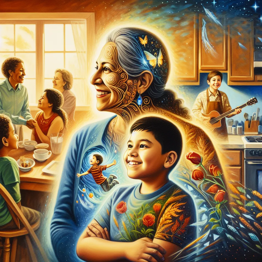 A heartfelt tale unfolds as young Tyler's body is swapped with the soul of his best friend's mother, Leticia Rivera, in a surprising twist of fate at the local supermarket.	Transformed into a mother of two, Leticia navigates the challenges and joys of her new life with a profound sense of belonging and resilience.