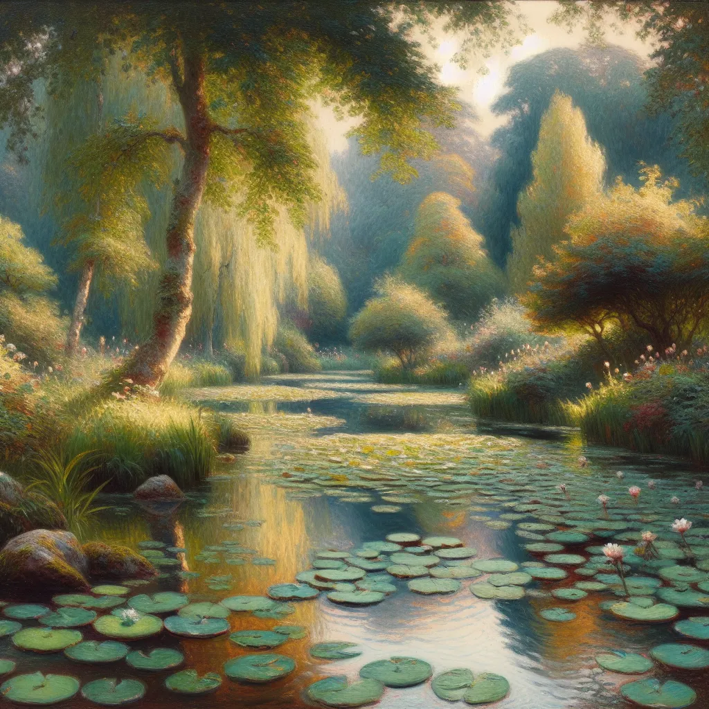 Sorry, prompt, fulfill, story, unable in the style of Monet