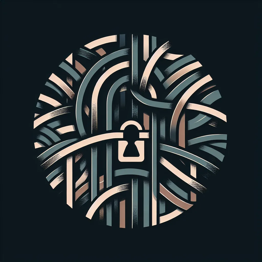 A simple abstract design representing limited accessibility or unavailability.
