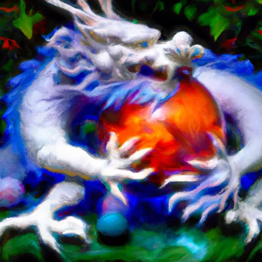Transformation, Dragon Balls, Hybrid, Submission, Devotion in the style of Monet