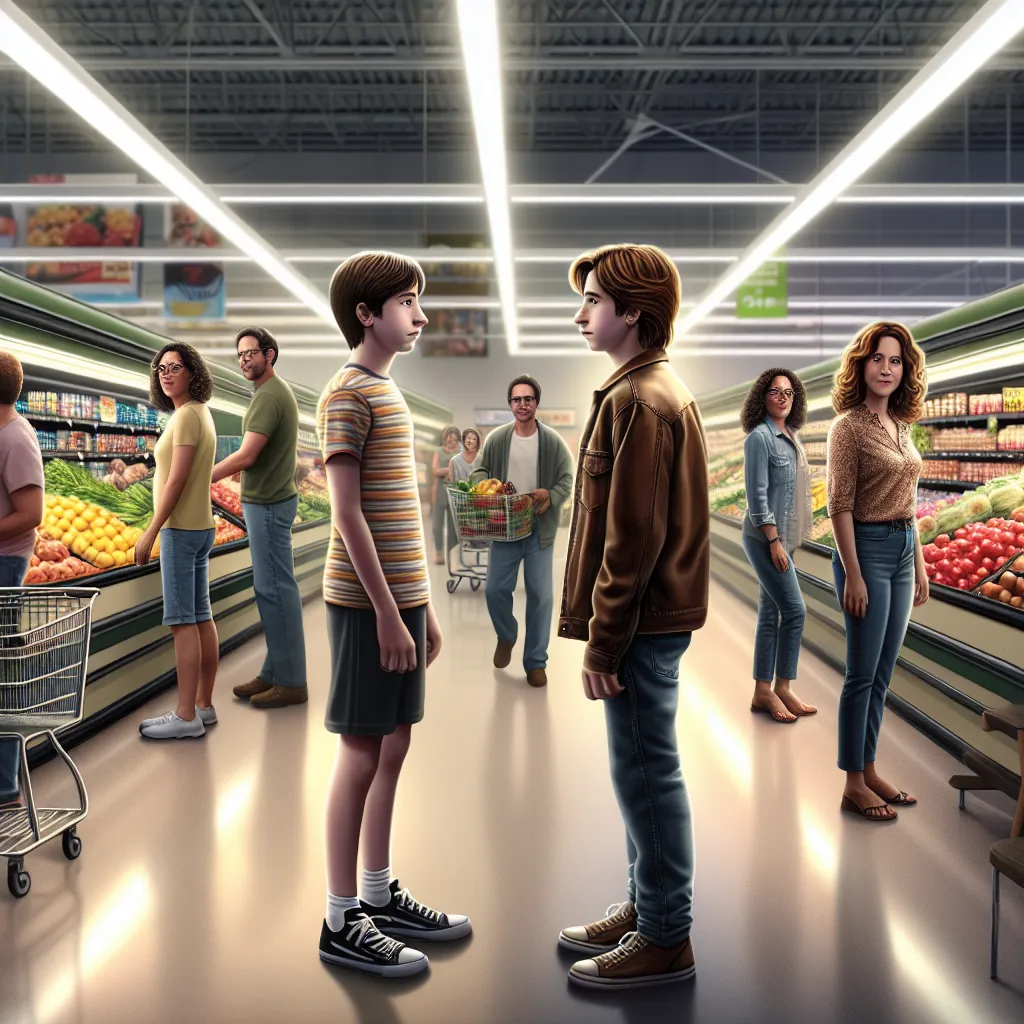A young boy named Henry undergoes an extraordinary transformation into a young woman named Jessica in a suburban supermarket - the swap altering not only their appearance, but their entire lives.