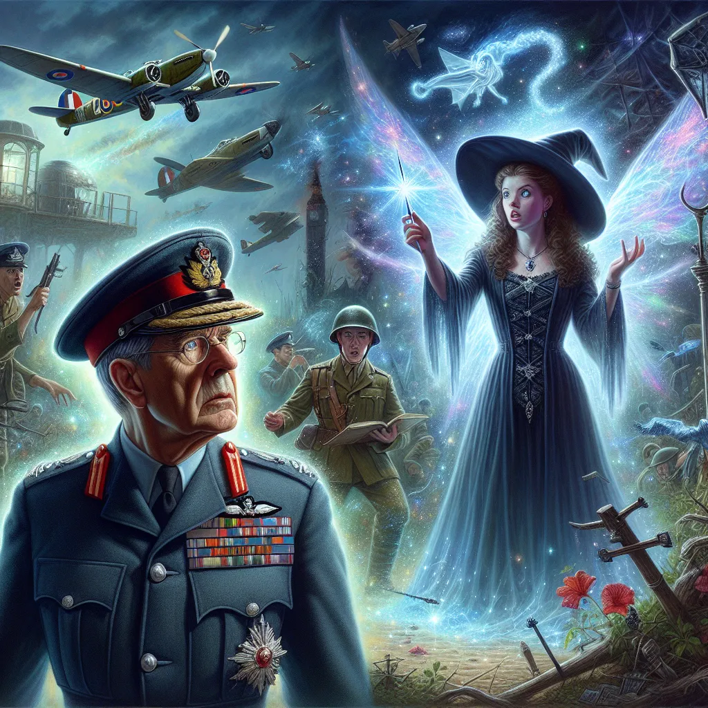 An intense biographical tale unfolds as Air Chief Marshal Trevor Maloney undergoes a mysterious body-swap with Witch Miyafuji Yoshika, grappling with identity, challenges, and acceptance in a world of magic and war.