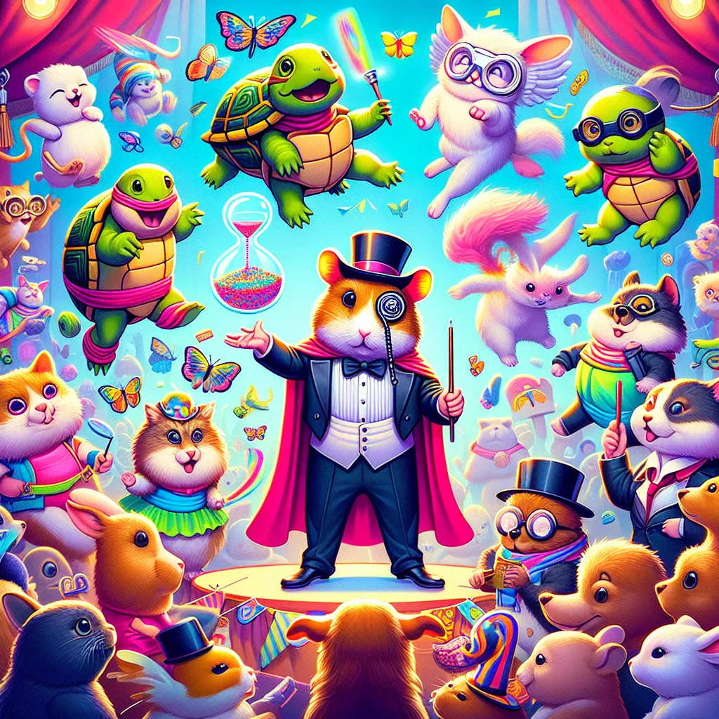 A chaotic scene at Paw-Tucket as the pets from Littlest Pet Shop find themselves under Trip Hamston's hypnosis, leading to comical antics and absurd transformations. Each pet takes on a new persona with hilarious consequences, culminating in a plan to turn the tables on Trip through a clever ruse involving self-hypnosis. Laughter and valuable lessons ensue as the friends embrace their unique quirks and celebrate their friendship.