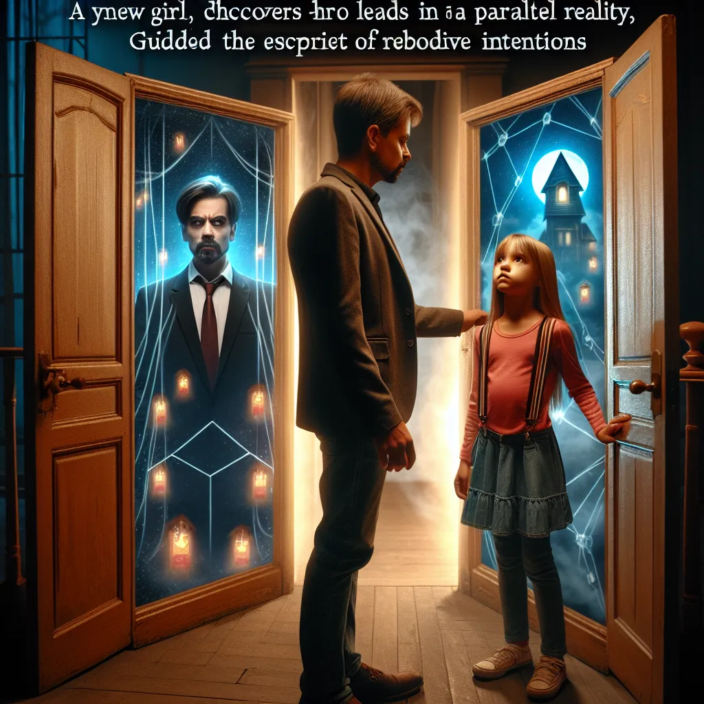 Coraline Jones, a curious young girl, discovers a door to a parallel world in her new home. There, she encounters her Other Father, who seems almost perfect but holds sinister intentions. With courage and the guidance of trapped children's souls, Coraline confronts and outwits the Other Father, ultimately finding her way back home.