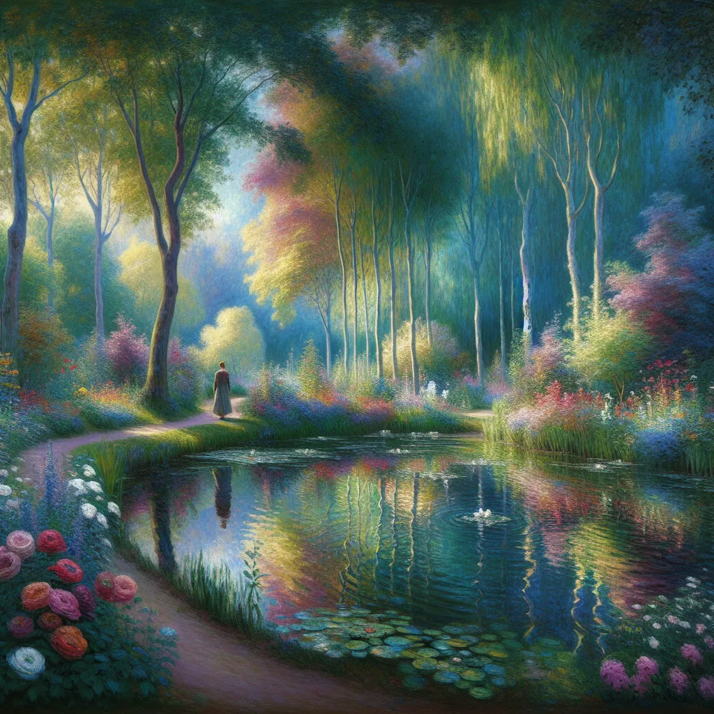 Transformation, Metamorphosis, Identity, Quiz, Tale in the style of Monet