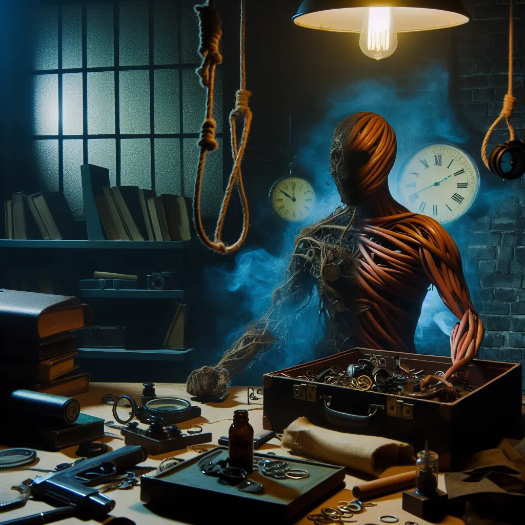 A person undergoes a mysterious physical transformation in a story filled with suspense and intrigue.