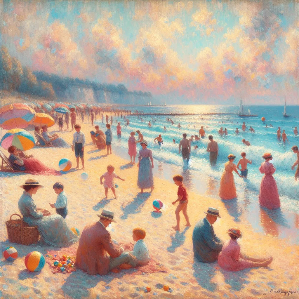 1. Transformation
2. Family
3. Childhood
4. Memories
5. Beach in the style of Monet