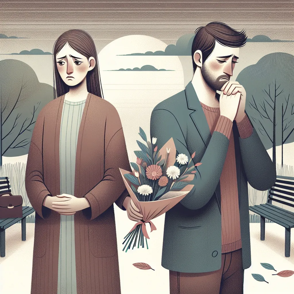 A simple image depicting the concept of an apology or disappointment.