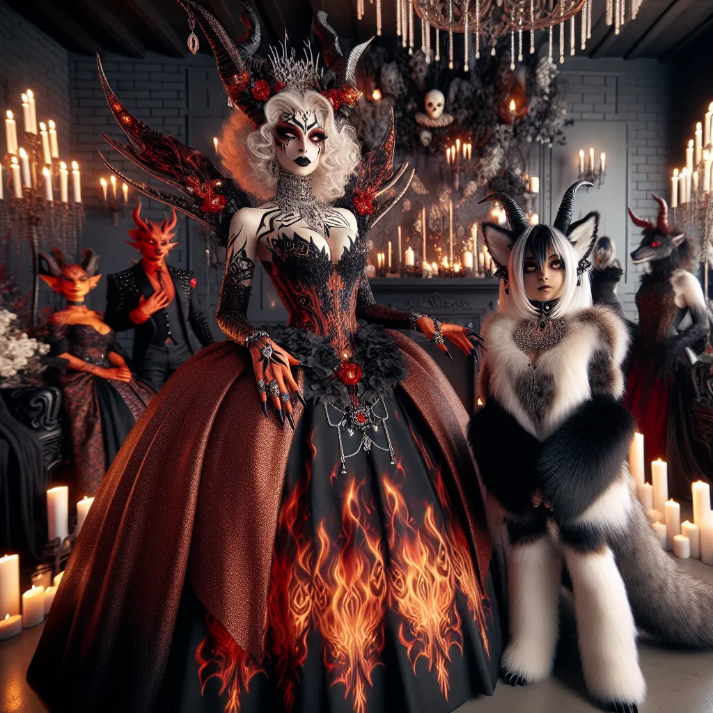 A sassy and heartfelt glimpse into Loona's complicated relationship with her flamboyant mother set in the Helluva Boss universe as they head to a lavish party.