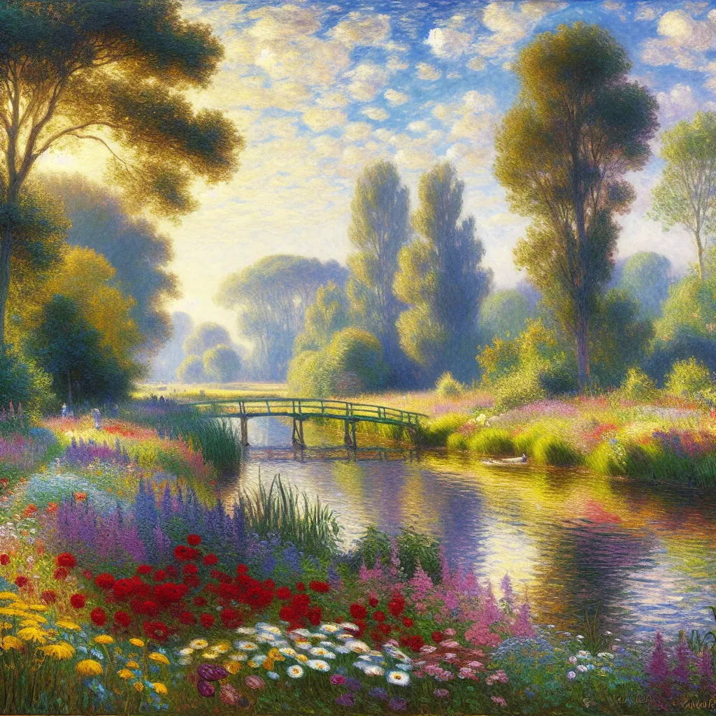 Sorry, Fulfill, Prompt, Can't, Story in the style of Monet