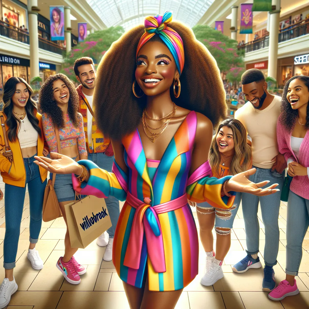 An invisible young boy named Oliver transforms into the, now visible and confident, woman Shayla at the bustling Willowbrook Mall, finding joy, friendship, and self-discovery through vibrant fashion and unapologetic laughter with her group of empowering friends.