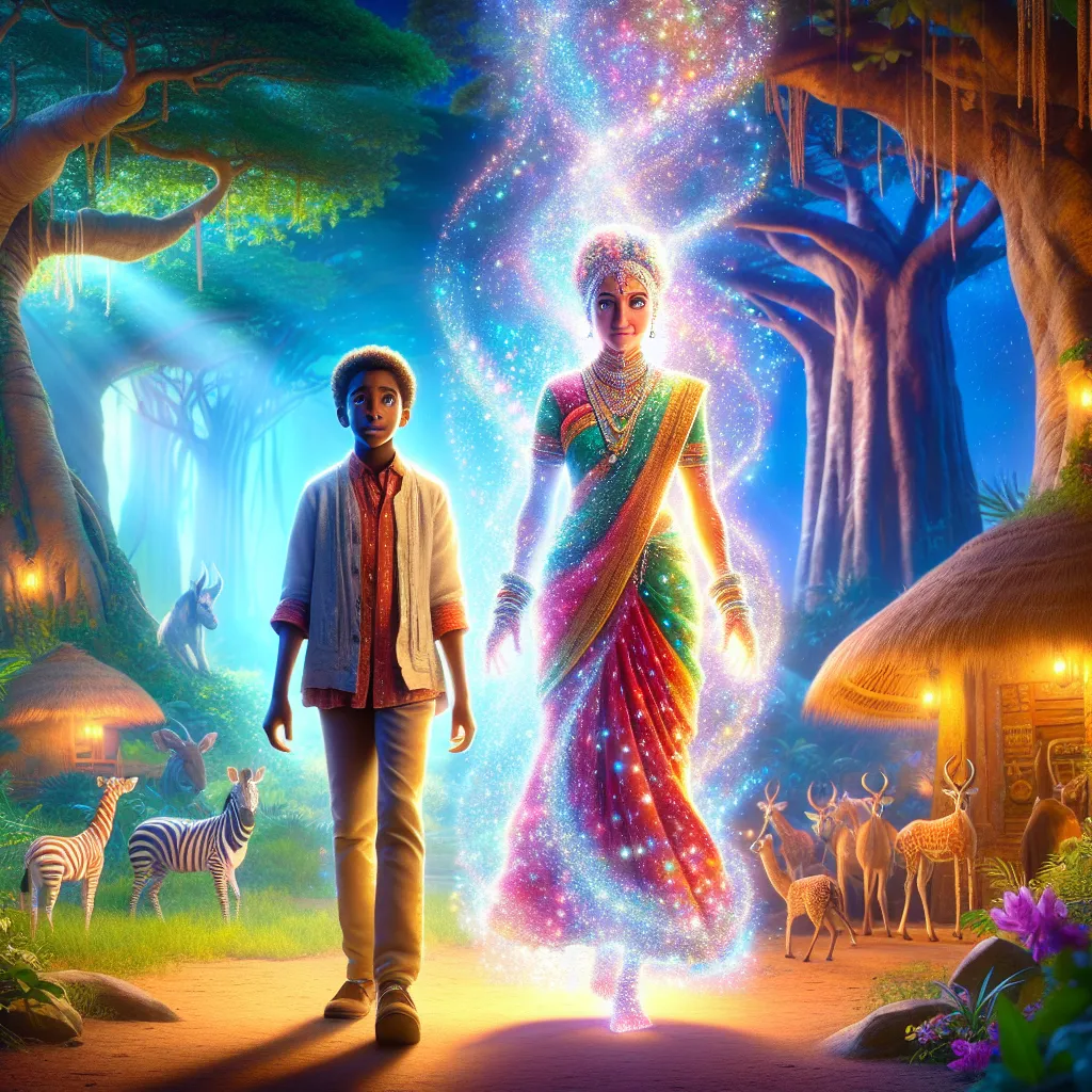 A transformative tale of a young boy named William who, after a whimsical quiz, undergoes a magical metamorphosis into an Indian woman living in Africa.