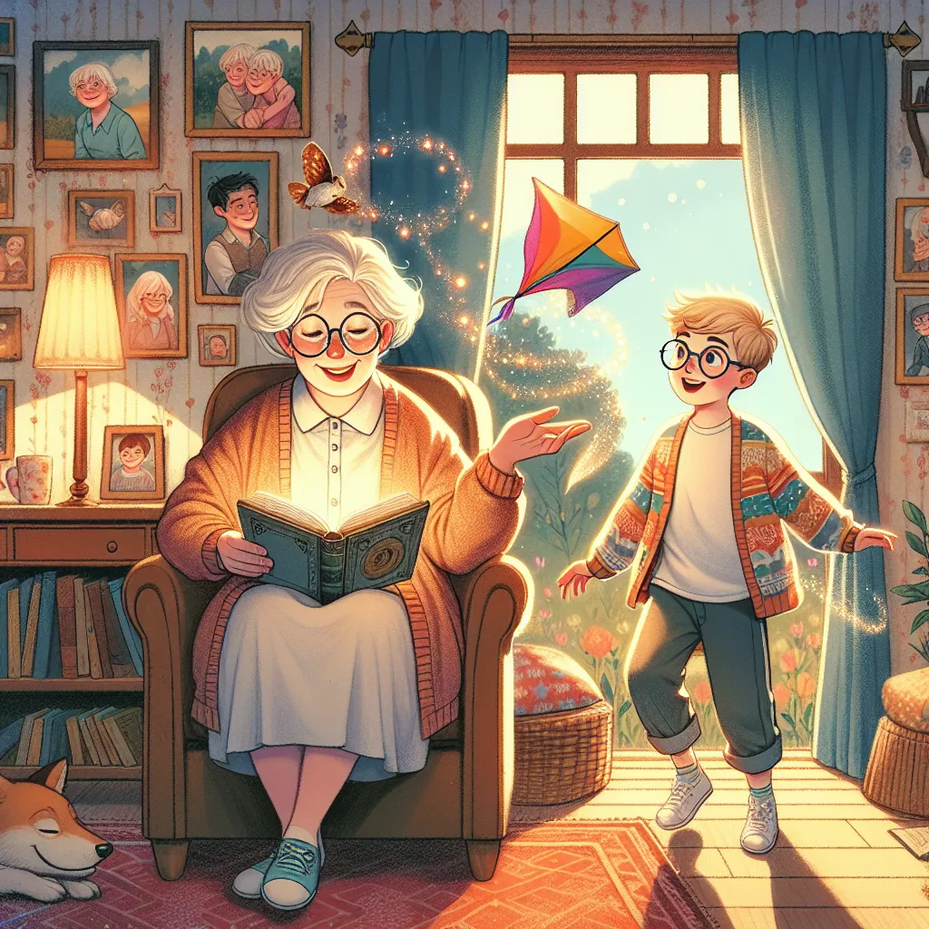 A whimsical and heartwarming tale of a young boy named Wesley who mysteriously swaps bodies with his Grandma Ellen, filled with magical moments and life lessons.