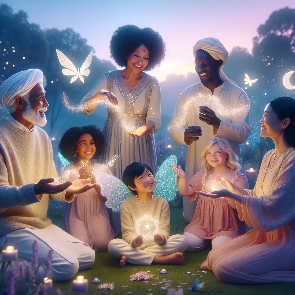 A family inherits a magical ability that allows them to transform one another in heartwarming and whimsical ways.