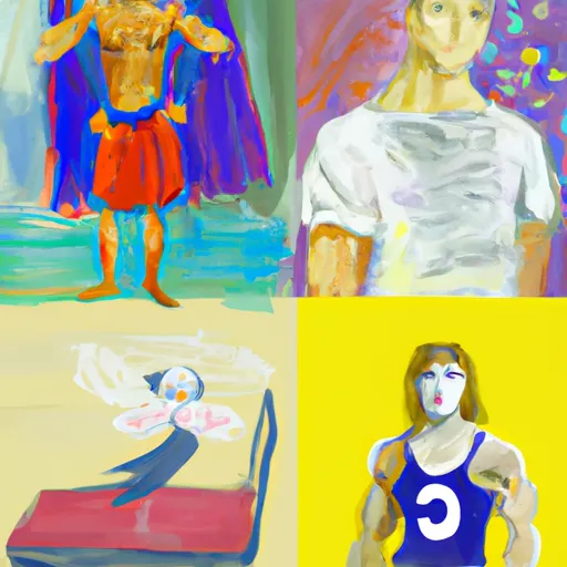 1. Transformation
2. Boy
3. Wrestler
4. TV
5. Magic in the style of Monet