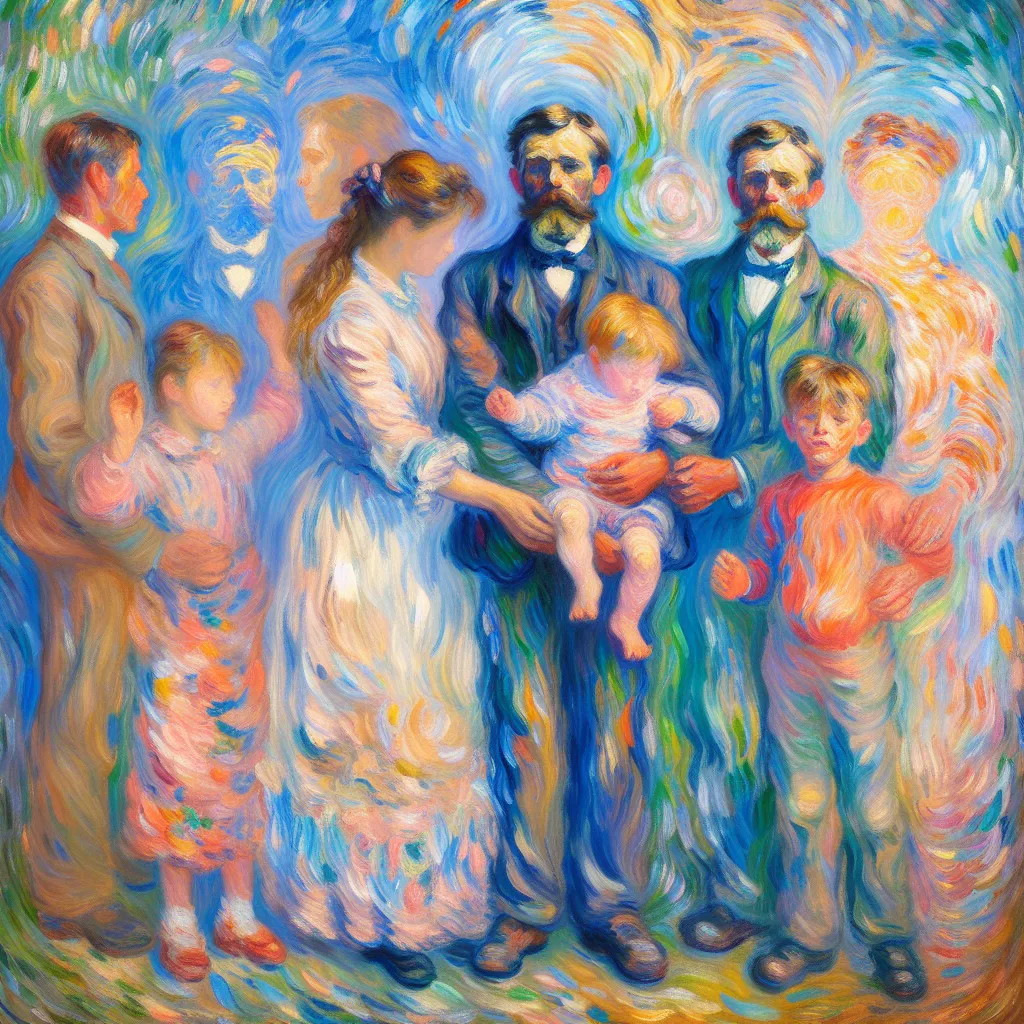 1. Transformation
2. Identity
3. Memory
4. Family
5. Childhood in the style of Monet