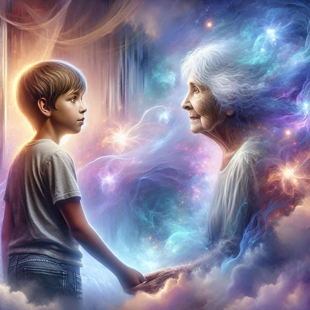 A young boy named Oliver James Petrowski wakes up in the body of his great-aunt Dorothy Jane Johnson. As Dorothy revels in her newfound youth, the older woman grapples with her lost memories and unfamiliar body, eventually accepting her new reality. Together, they navigate their intertwined lives, forming a unique bond filled with strange and shimmering memories.