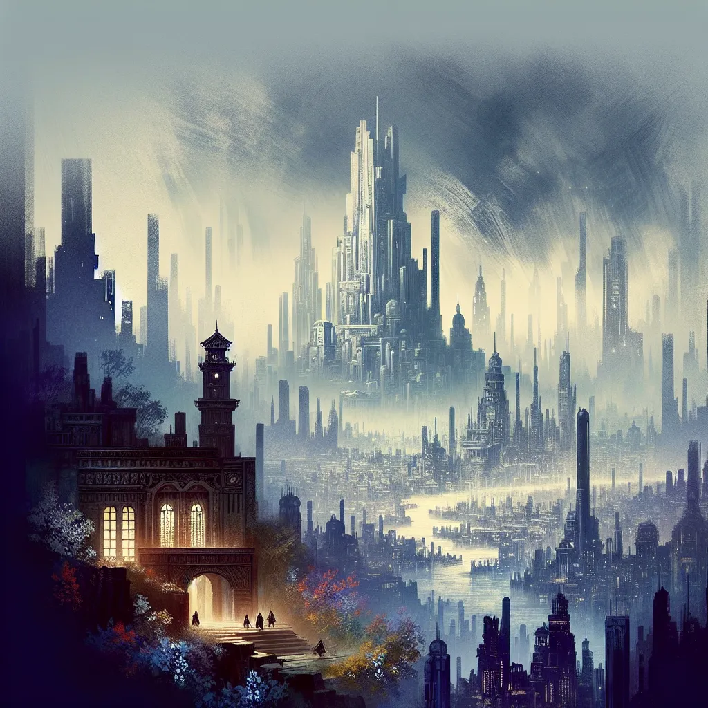 A young girl named Elara and her mysterious mentor Jonas navigate the treacherous world of Barslip City, where secrets lurk in the shadows of The Spoiled Pint bar. As tensions rise and alliances shift, Elara's instincts guide her through a web of deception and danger.