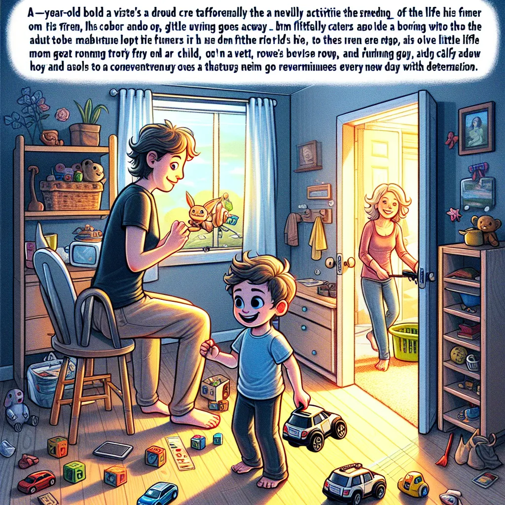 Tommy Parker, a 7-year-old boy, visits his friend Carlos Alvarez's house for the first time. They encounter Maria Alvarez, Carlos's mom, who confiscates Tommy's toy car. Tommy sneaks into Maria's room to retrieve it but undergoes a transformation, becoming Maria herself. Unaware of her previous identity, Maria goes about her day, caring for her son, running errands, and navigating life in the face of potential immigration challenges. Despite the hardships, Maria remains hopeful and embraces each