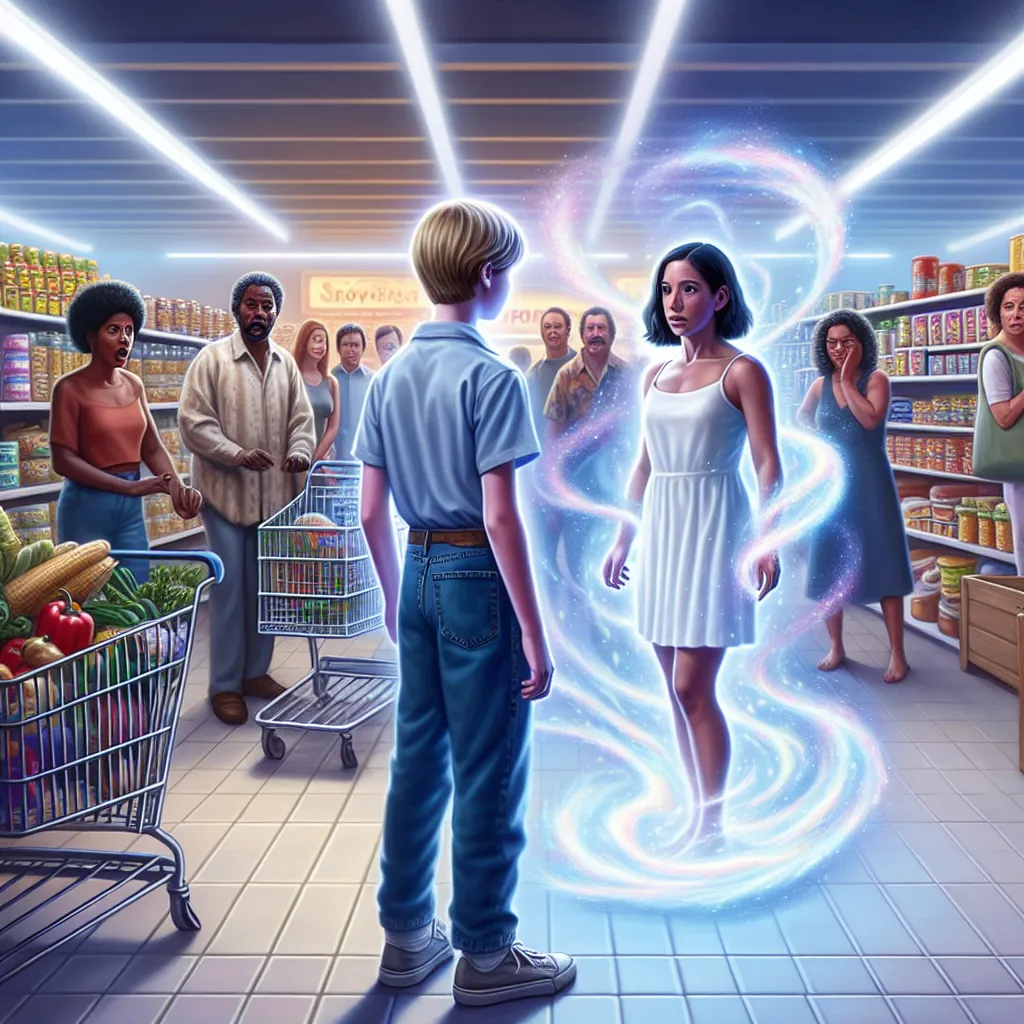 An invisible young boy named Carter James Whitman experiences a shocking transformation when his body switches with a British woman named Tabitha in a supermarket. As Carter navigates life in his new body, he grapples with memories of his old life, struggles with adjusting to his new identity, and finds solace in unexpected friendships. Through laughter, tears, and self-discovery, Carter (now Tabitha) learns to embrace his new reality and finds a sense of belonging amidst the dazzling world of h