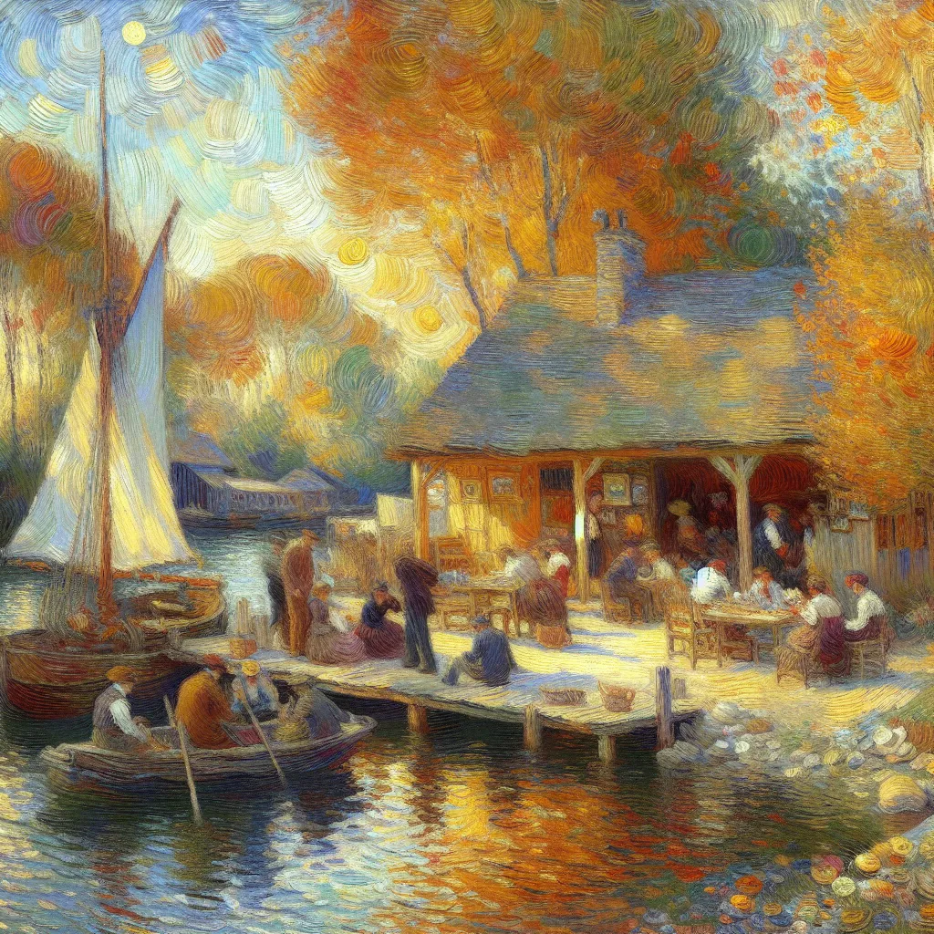 Transformation, Identity, Change, Memories, Confusion in the style of Monet