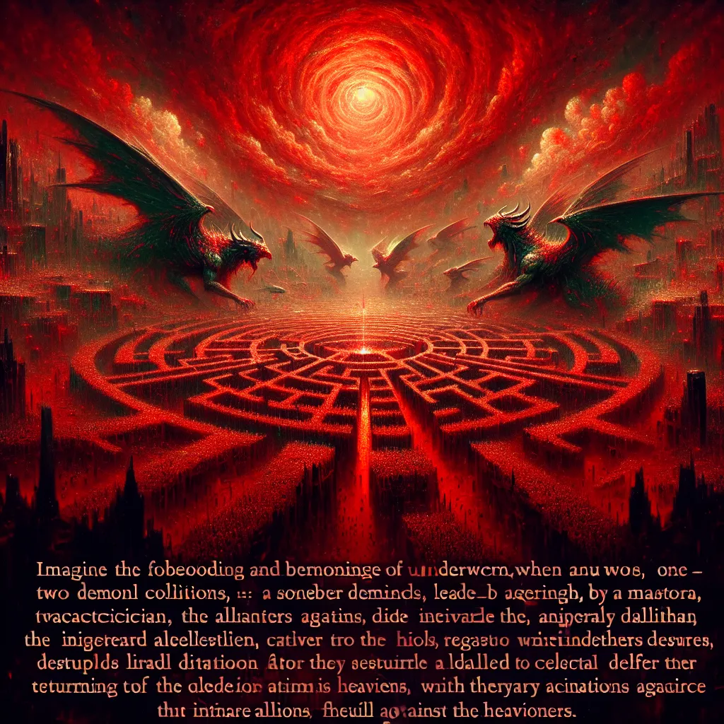 In the twisted realms of Hell, the Hellborn coalition led by Charlie, and the sinner legions led by Stolas, prepare for an epic battle to reclaim and reshape Hell. As the armies clash under roiling red skies, imps and sinners fight alongside their leaders, unleashing powers and demonstrating deadly prowess. Unexpected alliances form and betrayals abound in the midst of the conflict. However, when an army of angels descends to obliterate the chaos, Charlie and Stolas find a temporary truce and un