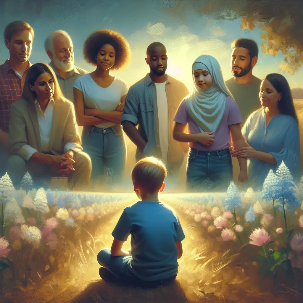 - Boy
- Family
- Transformation
- Identity
- Memories in the style of Monet