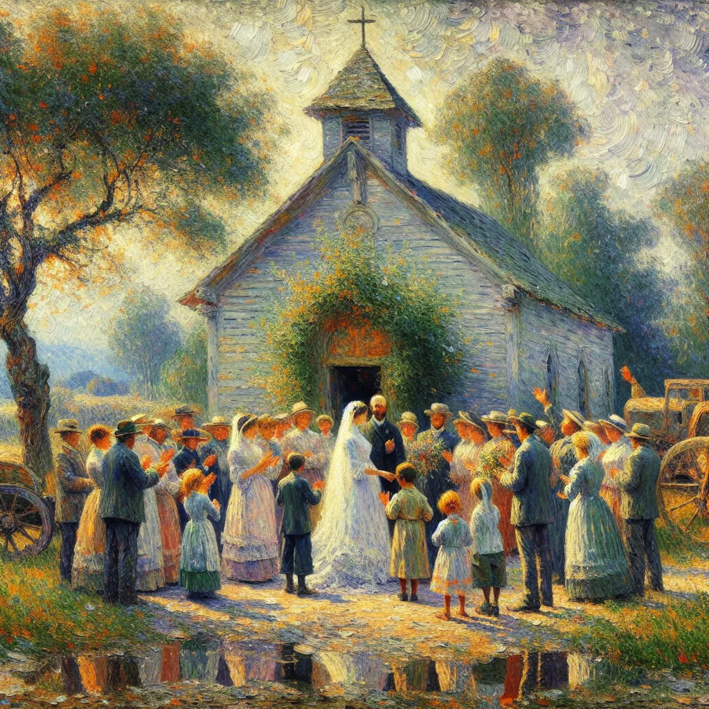 Family, Transformation, Identity, Acceptance, Celebration in the style of Monet