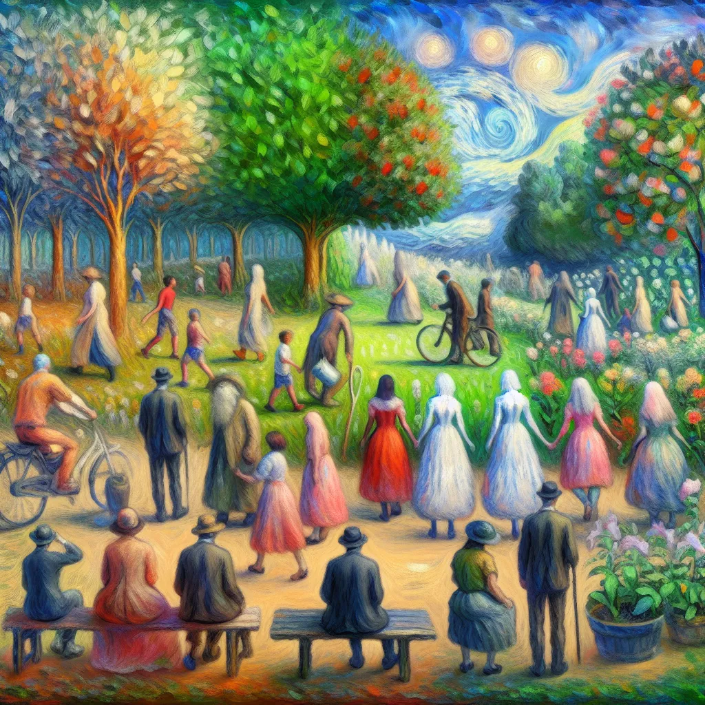 1. Transformation
2. Identity
3. Family
4. Swap
5. Displacement in the style of Monet