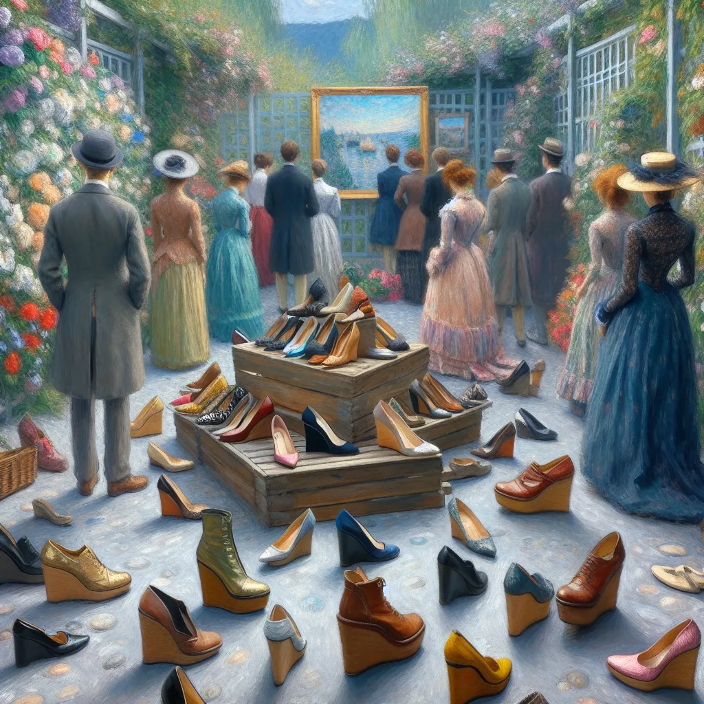 1. Transformation
2. Shoes
3. Wedges
4. Curiosity
5. Identity in the style of Monet