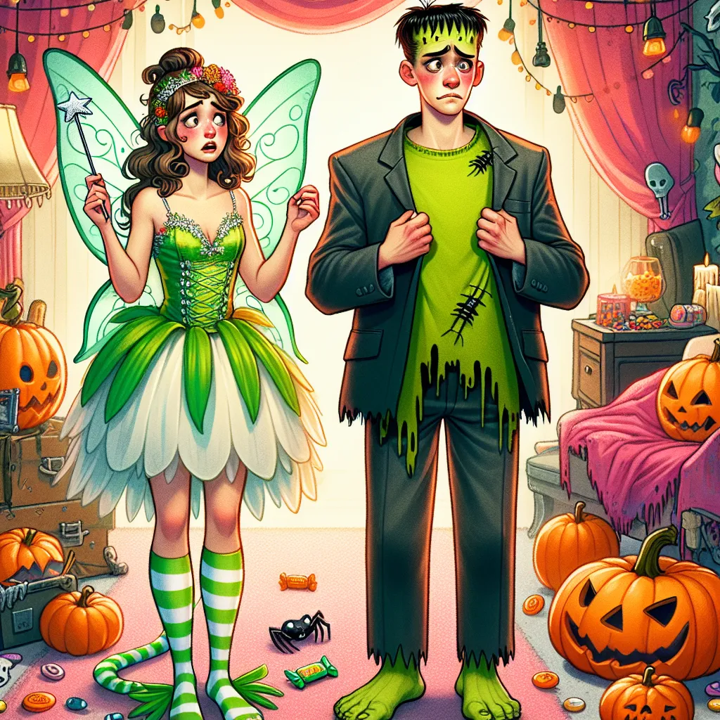 A humorous and character-driven YA story about two friends who body-swap during Halloween, resulting in comedic and cheeky misadventures as they navigate pumpkins, costumes, and unexpected proportions.