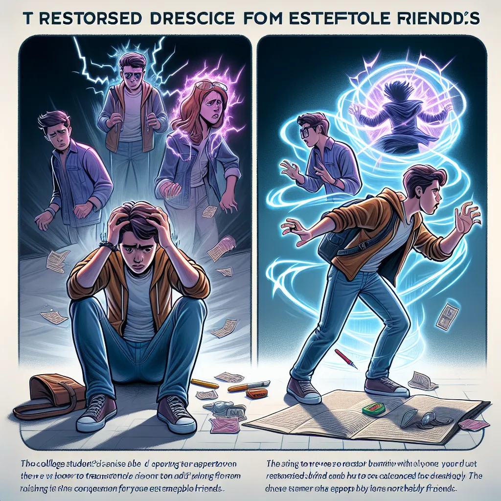 A college student named Matthew learns a harsh lesson when he humiliates a fellow student, Veronica, who possesses mysterious abilities. In retaliation, Veronica casts a spell on Matthew that transforms him into a girl named Maddie, erasing everyone's memory of his true identity except for his own and Veronica's. Maddie desperately seeks to reverse the spell but faces disbelief and isolation from those who were once his friends. Ultimately, Maddie must confront Veronica and accept the consequenc