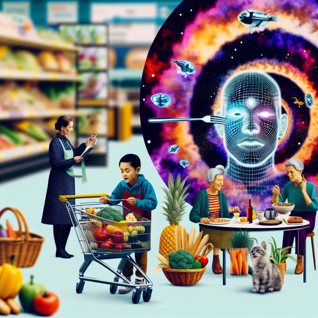 A mother and her son at a grocery store encounter a woman named Barbara, initiating a mystical transformation where Tommy morphs into Barbara, experiencing a shift in memories and identity. Barbara embraces her new reality, shops for groceries, cooks a meal, and finds contentment and fulfillment in her life.