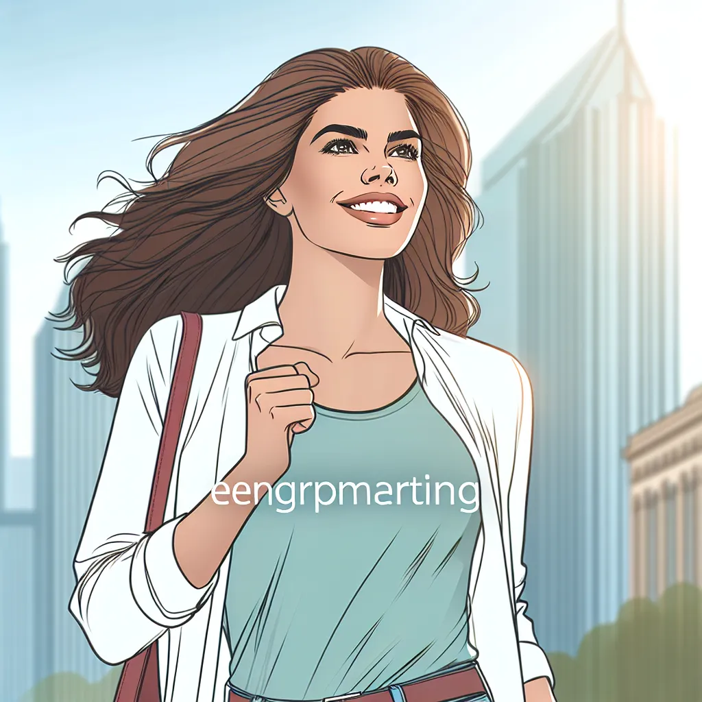has transformed into something unexpected but exciting. She has found joy, confidence, and love in her new identity as Jessica. The image accompanying this story could depict a confident and happy young woman, walking confidently with a smile, perhaps with a city skyline in the background to represent the new adventures and possibilities that lie ahead.
