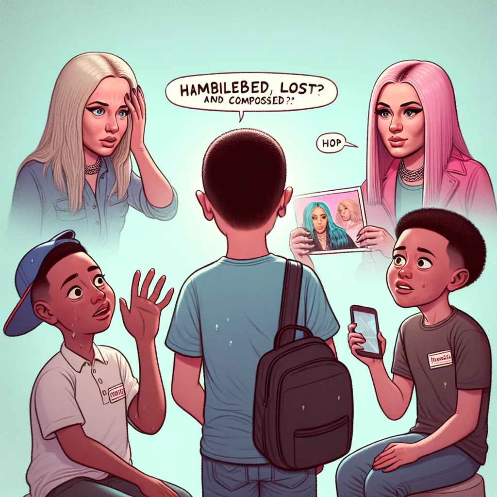 A young boy named Joshua undergoes a sudden and dramatic transformation into the likeness of Megan thee Stallion. Bewildered and confused, Megan finds herself surrounded by unfamiliar but admiring fans. She navigates the conversation with caution, sharing insights about her childhood, inspiration, music career, and advice for aspiring artists. Despite the unsettling blend of familiarity and unfamiliarity, Megan remains humble and composed, but her muddled memories leave her feeling both lost and