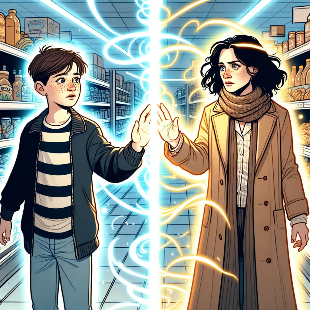 A ten-year-old boy named Aiden Charles Reed swaps bodies with a troubled woman named Monica Harding at a grocery store, leading to a life-altering transformation as he adapts to living as Monica.