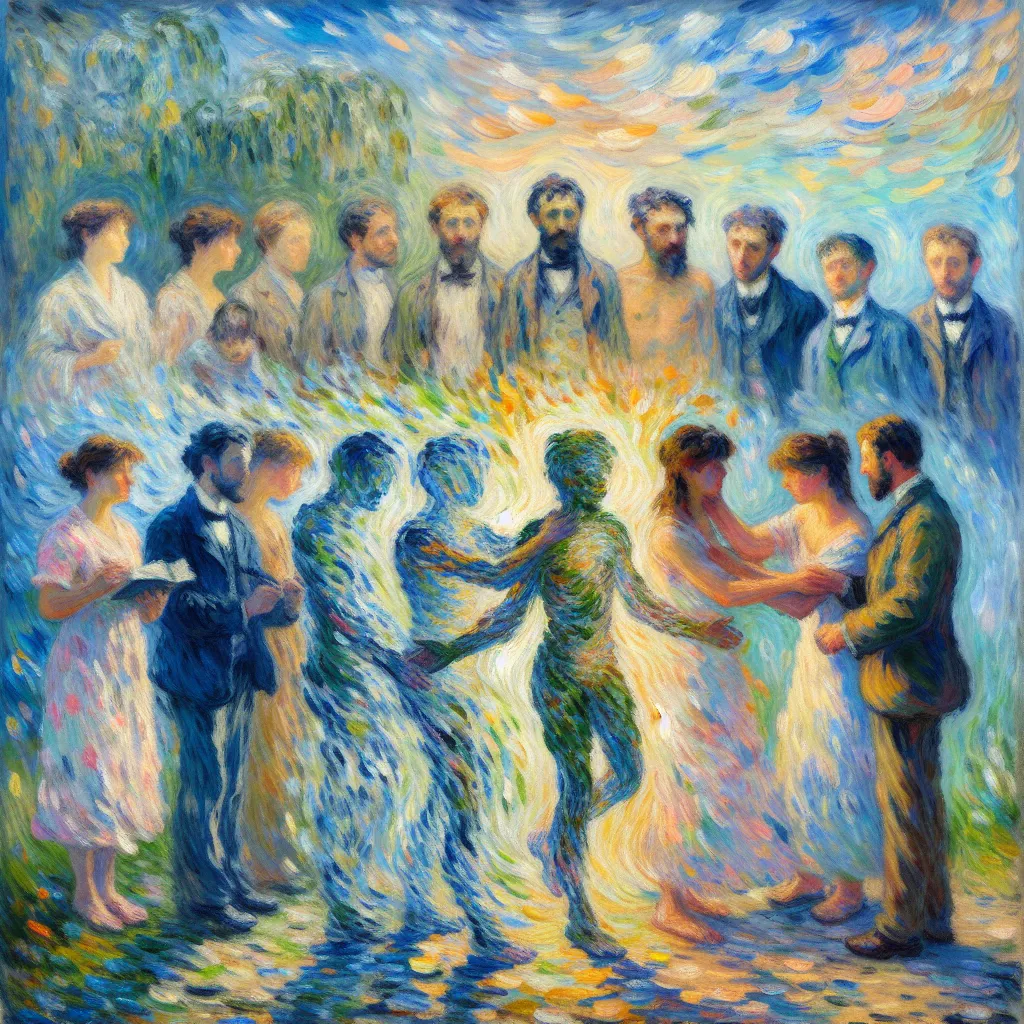 1. Transformation  
2. Identity  
3. Switch  
4. Culture  
5. Acceptance in the style of Monet
