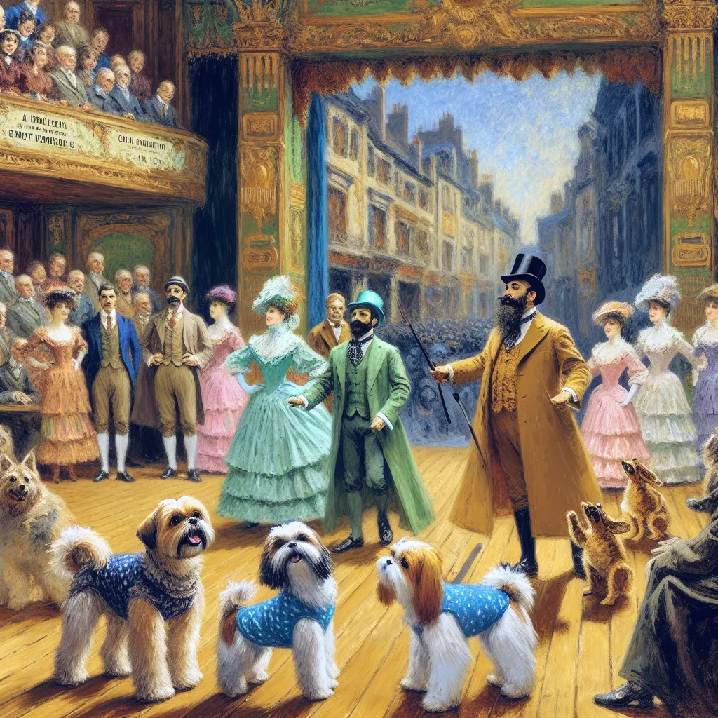 1. Theater  
2. Pets  
3. Body Swap  
4. Rehearsal  
5. Comedy in the style of Monet