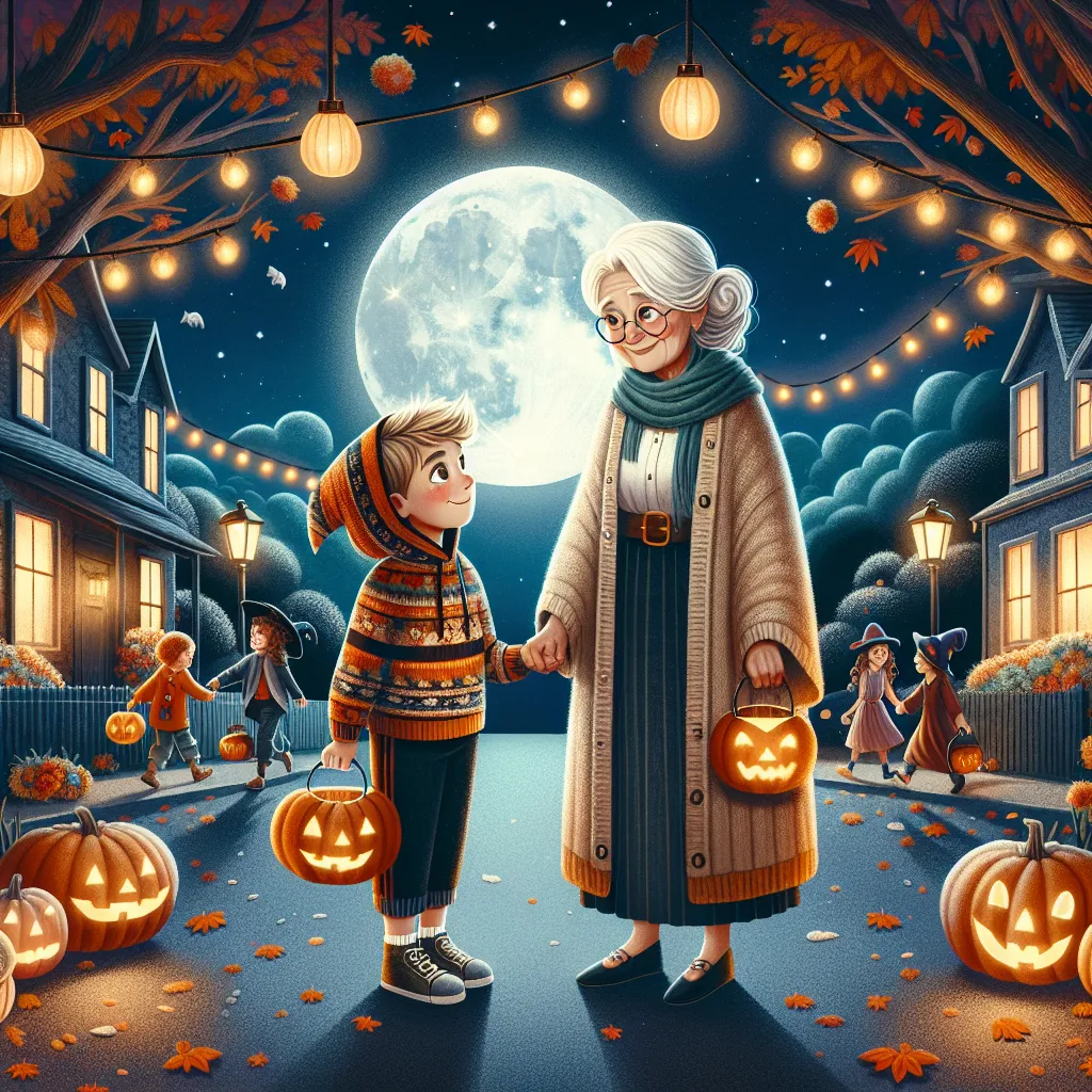 A heartwarming tale of a boy named Oliver who undergoes a mysterious Halloween transformation into the body of his mother, Madison. As he navigates life in her form, he finds solace and meaning in shared moments with his loving grandmother, Bea, blending childhood memories with adult responsibilities with grace and love. The story unfolds with themes of loss, acceptance, and the enduring power of family bonds, all set against the backdrop of Halloween magic and the passage of time.