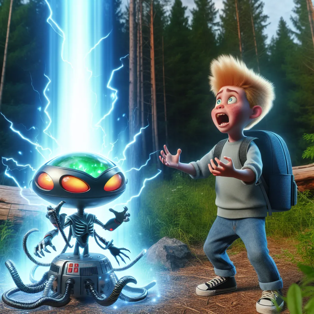 A young boy named Angel Quinteros discovers a mysterious alien device in the forest, which attaches to his wrist and grants him the ability to transform into various powerful aliens. Filled with excitement and determination, Angel vows to use this newfound power to make a difference and become someone extraordinary.