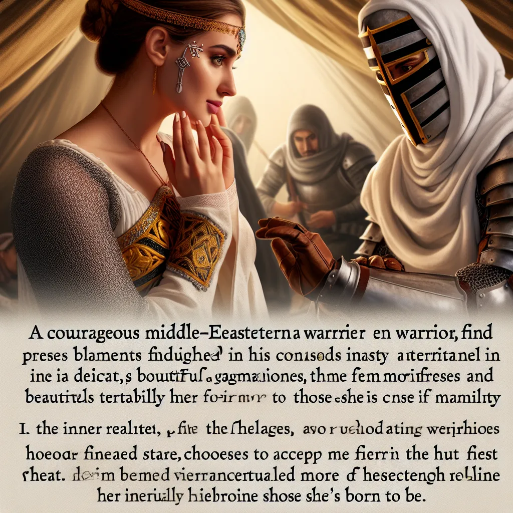 A brave warrior adorned in priestess garments finds solace and purpose in a hidden identity as a delicate, beautiful girl. In a tent, Alm revels in the transformation, becoming the girl he had always felt himself to be, until he is discovered by the dashing knight, Conrad. Under Conrad's commanding gaze, Alm is compelled to embrace his feminine attire permanently and take up the role of healing the wounded. While tending to the injured, Alm finds a sense of belonging and fulfillment, ultimately 