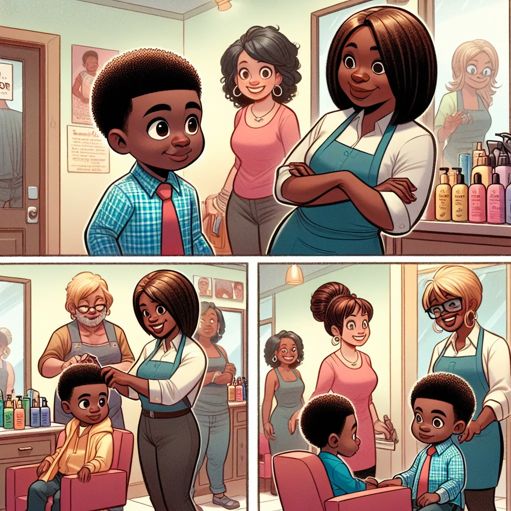 A young boy named Tommy Jenkins steps into "Bernice's Beauty Parlor," a salon in the late 2010s. He is greeted by Bernice Thompson, the confident and experienced owner, and her two coworkers, Eva Davis and Kim Brown. As Tommy explores the salon, he has a strange encounter that leads to a rapid transformation. Tommy's appearance, voice, memories, and even identity shift, transforming him into Bernice. Confused at first, Bernice gradually adjusts to her new reality and takes on her role as the own