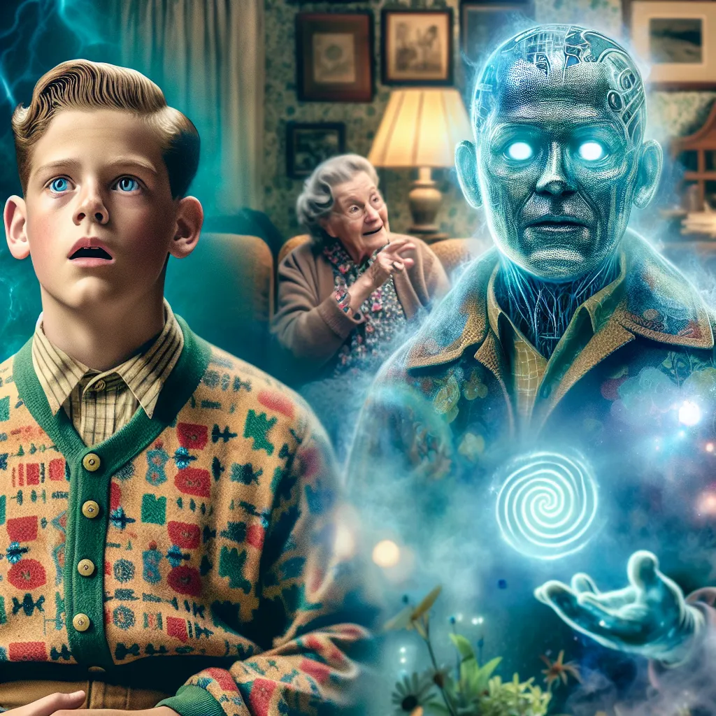 A young boy named Oliver wakes up in his great aunt Dot's body, with a mysterious entity in control of his own. As he navigates the strange situation, Oliver must prove his courage and love to return to his own body.