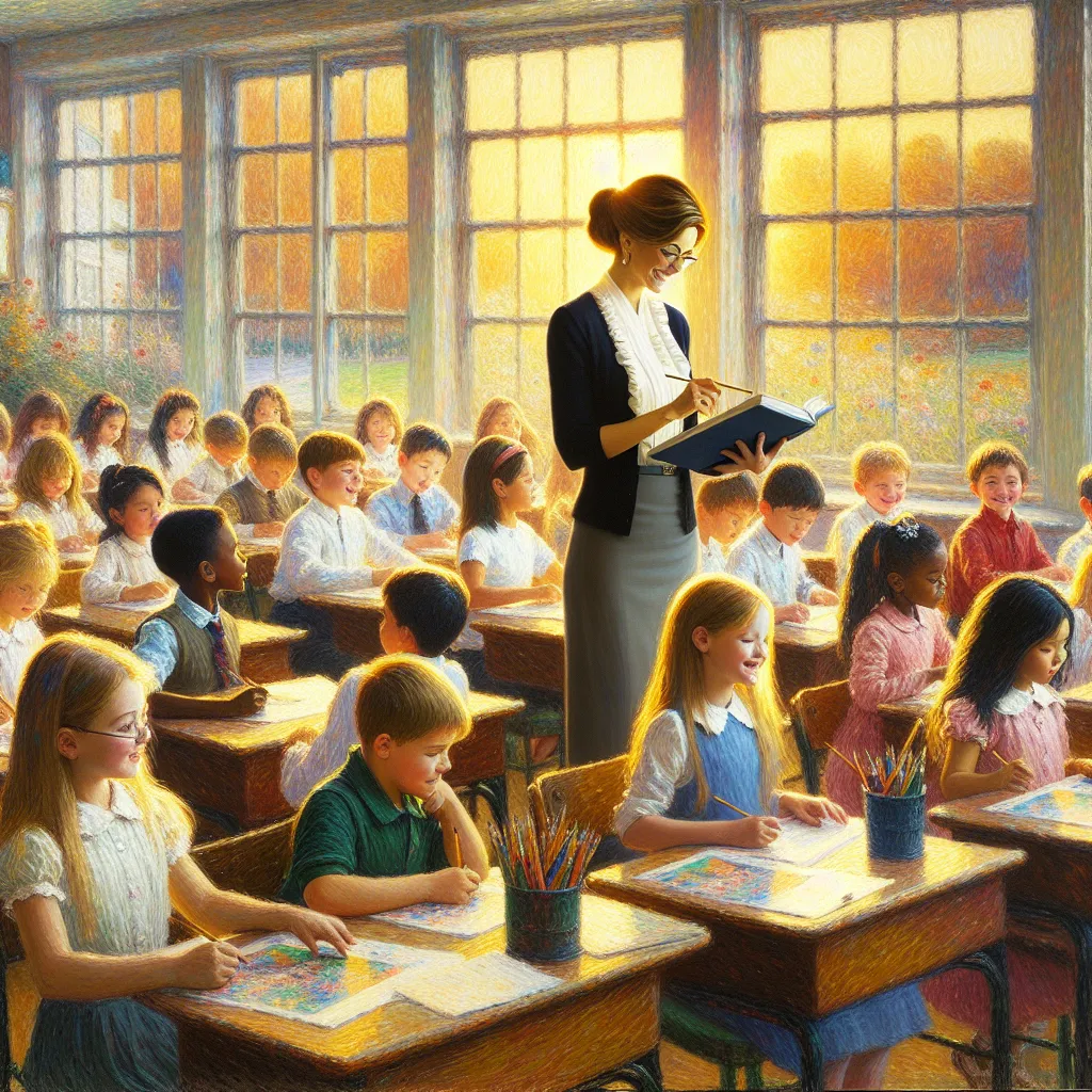 1. Swap
2. Teacher
3. Classroom
4. Invisible
5. Childhood in the style of Monet