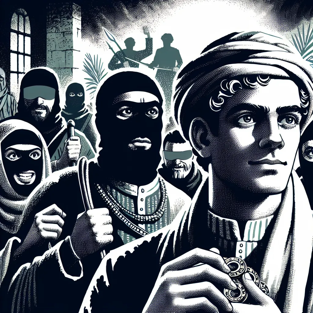A tense moment unfolds as masked men invade Denise's home on her birthday. With fear in her eyes, Denise remains composed, holding her ground even as they demand her belongings. She clutches onto her wedding ring, pleading to keep it for its sentimental value. As the men mock her age, Denise’s inner strength shines through. Ultimately, they take her purse and leave, leaving Denise feeling shaken but resolved.