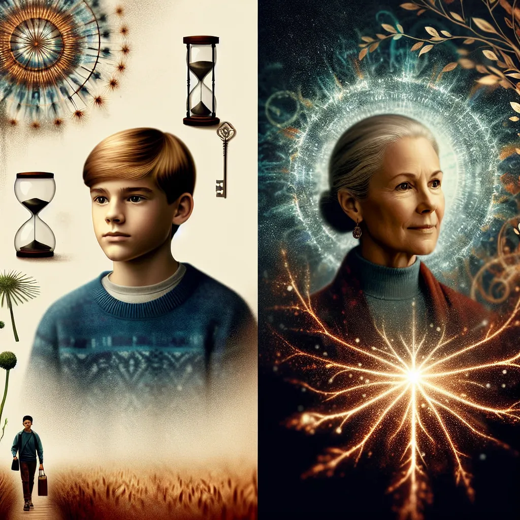 A poignant and transformative journey of a young boy named Owen who mysteriously swaps bodies with his mother, Elaine, as he navigates the challenges of growing up and finding acceptance in a new identity. A complex tapestry of motherhood, loss, and self-discovery weaves through their lives, culminating in a bittersweet yet profoundly moving tale of love and resilience.