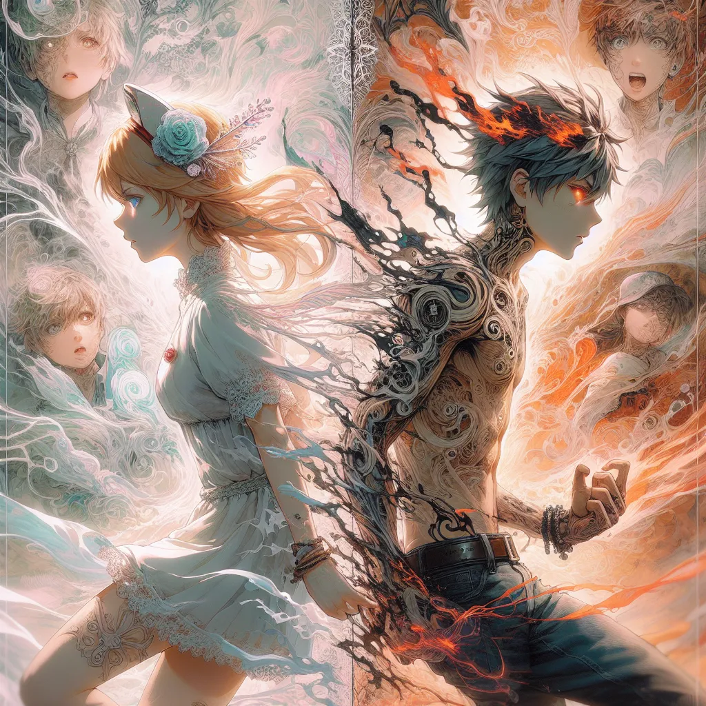 A biographical tale of Yasuna Kamiizumi, a girl with an unusual condition who undergoes a secretive soul swap with Ash, a rebellious boy. As Ash awakens in Yasuna's body, navigating a new gendered reality marked by elegant chaos and blurred shadows, a story of identity, sacrifice, and awakening unfolds.