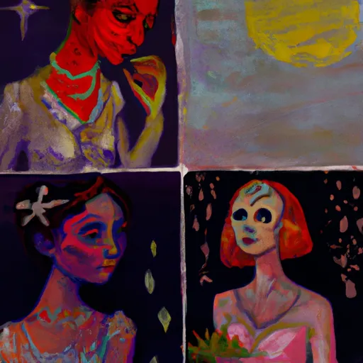 1. Body-swap  
2. Magic  
3. Identity  
4. Witch  
5. Power in the style of Monet